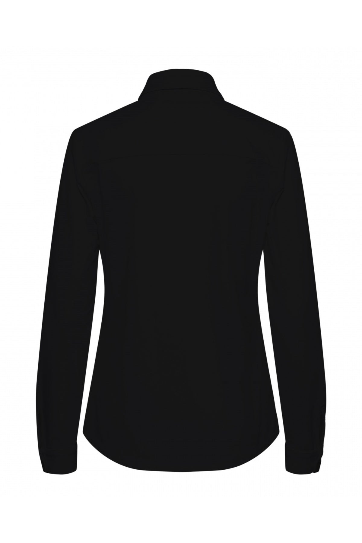 Olijf en zwart reisblouse voor dames van &Co Woman, comfortabele blouse met stijlvolle pasvorm en casual uitstraling.