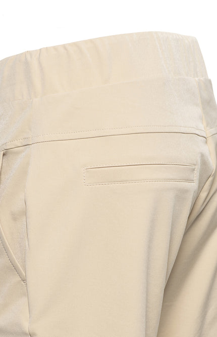 &Co woman Travel Broek Capri Phoenix Sand Stretchshop.nl