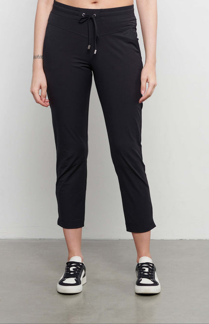 &Co woman Travel broek page 7/8 zwart Stretchshop.nl