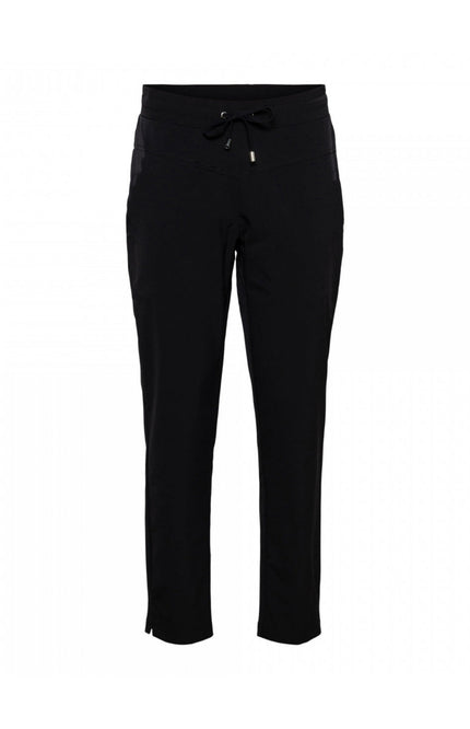 &Co woman Travel broek page 7/8 zwart Stretchshop.nl