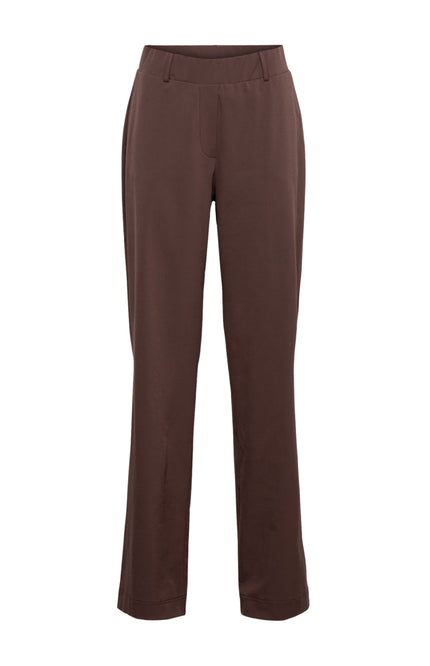&Co woman Travel Broek Patrice Chocolate PA264 Stretchshop.nl
