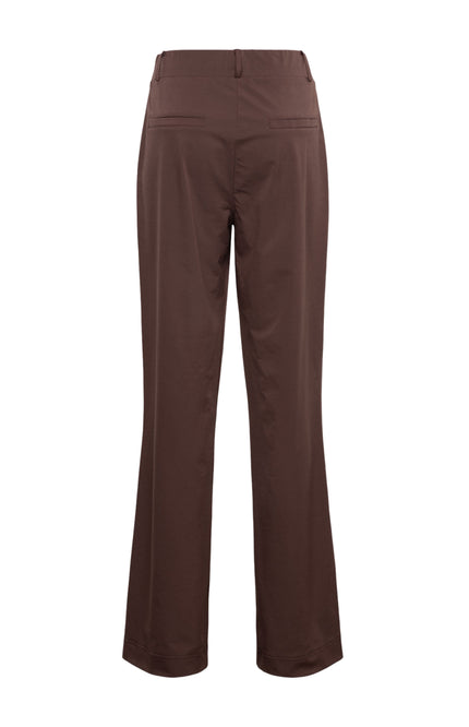 &Co woman Travel Broek Patrice Chocolate PA264 Stretchshop.nl
