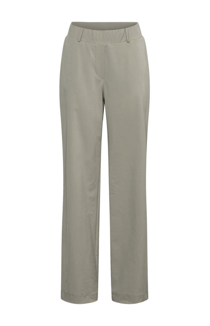 &Co woman Travel Broek Patrice Khaki PA264 Stretchshop.nl