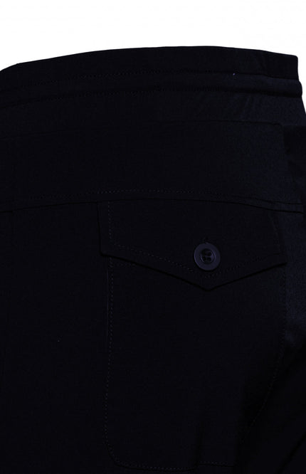 &Co woman Travel broek penny navy Stretchshop.nl
