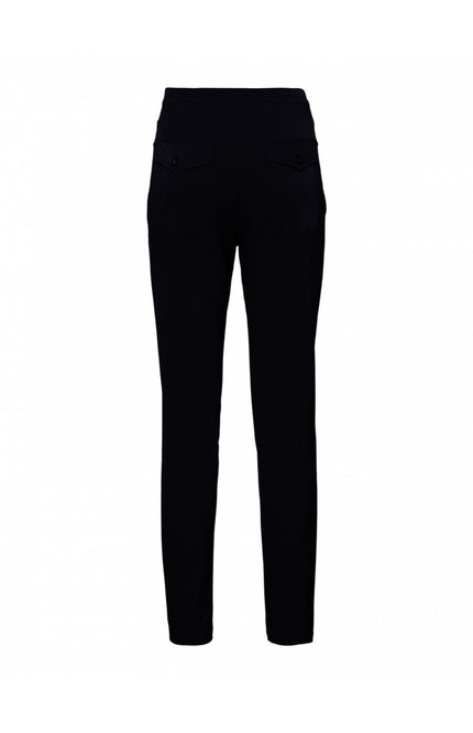 &Co woman Travel broek penny navy Stretchshop.nl
