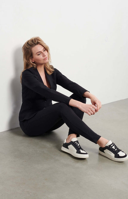 &Co woman Travel broek penny zwart Stretchshop.nl