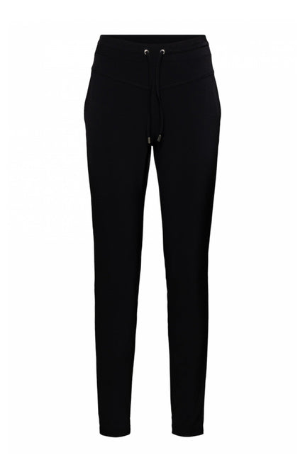 &Co woman Travel broek penny zwart Stretchshop.nl