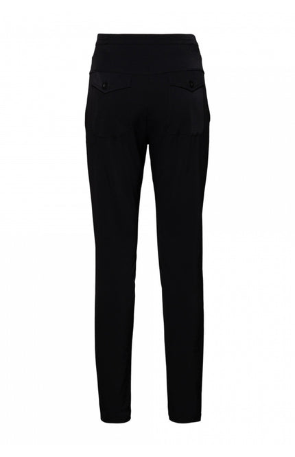 &Co woman Travel broek penny zwart Stretchshop.nl