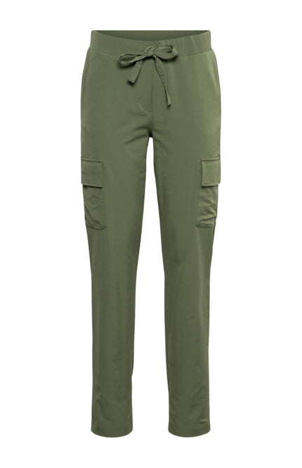 &Co woman Travel Broek Pricilla Olive PA355 Stretchshop.nl