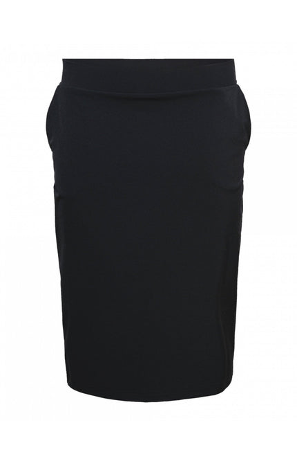 &Co woman Travel rok pilar navy Stretchshop.nl