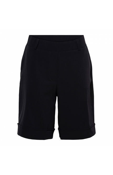 &Co woman Travel Short Philis Black PA299 Stretchshop.nl