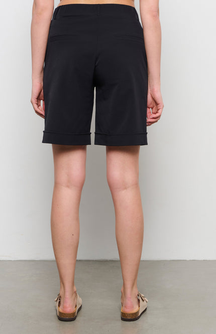 &Co woman Travel Short Philis Black PA299 Stretchshop.nl
