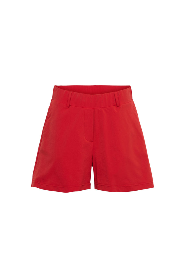 &Co woman Travel Short Posie Stone Red PA361 Stretchshop.nl