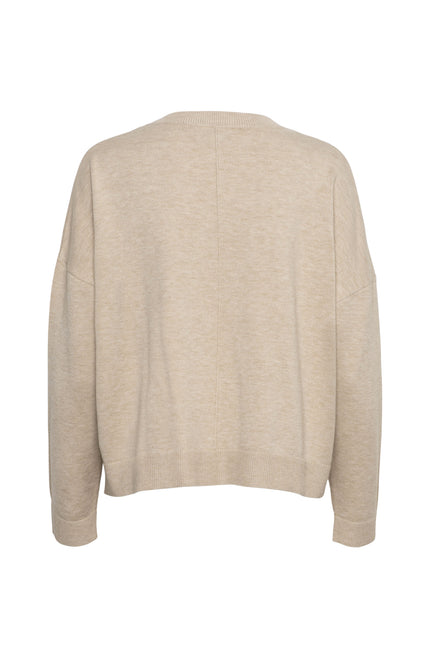 &Co woman Trui Basile Sand PU134 Stretchshop.nl