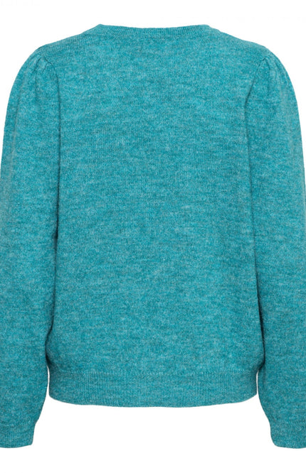 &Co woman Trui bessie mineral green PU125 Stretchshop.nl