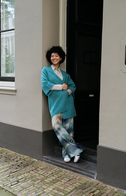 &Co woman Vest berlin mineral green CA108 Stretchshop.nl