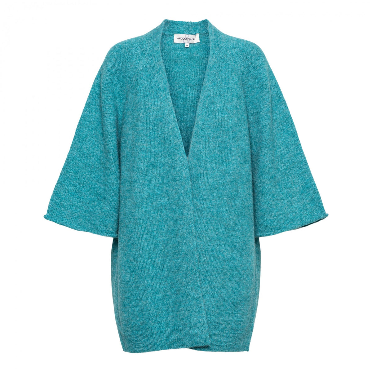 Groene vest voor dames van &Co Woman, Berlin mineral green, comfortabele pasvorm en stijlvolle uitstraling.