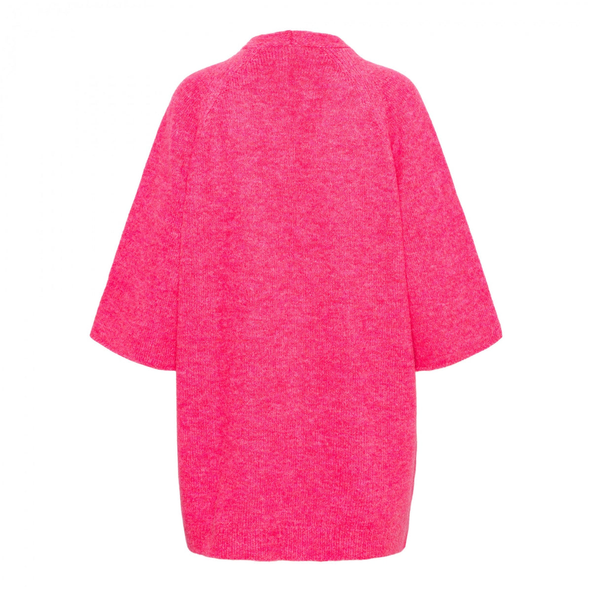 Roze vest voor dames van &Co woman, model Berlin CA108, gedragen door een persoon, comfortabel en stijlvol passend bij casual outfits.