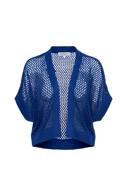 &Co woman Vest Beth Cobalt CA119 Stretchshop.nl