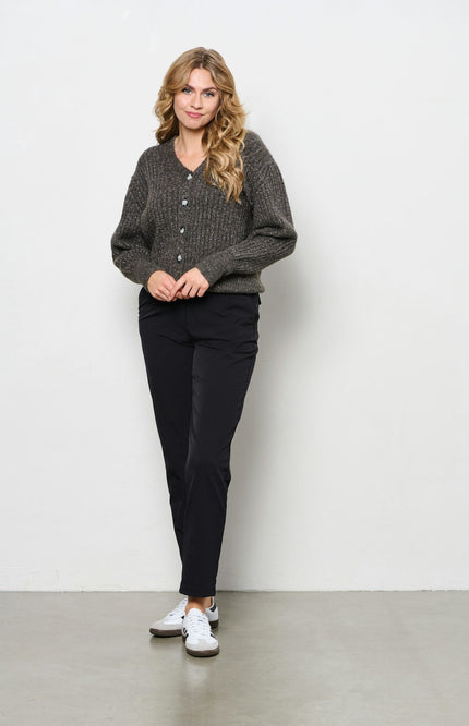 &Co woman Vest bregje grey CA111 Stretchshop.nl