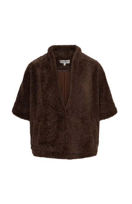 &Co woman Vest Carly Chocolate GL113 Stretchshop.nl