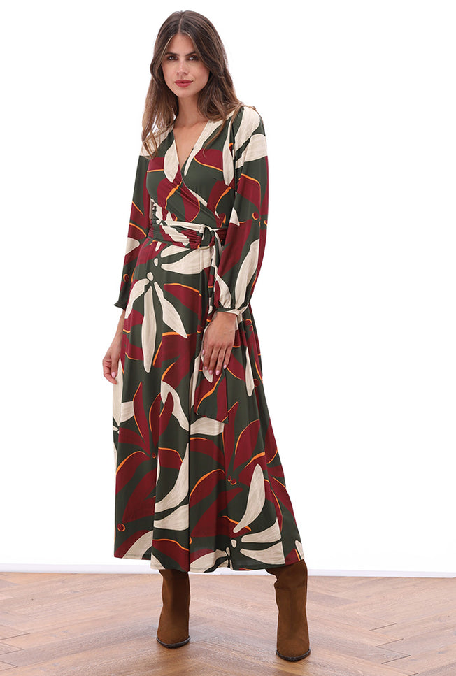 Jurk Maxi Met Design B121-P015