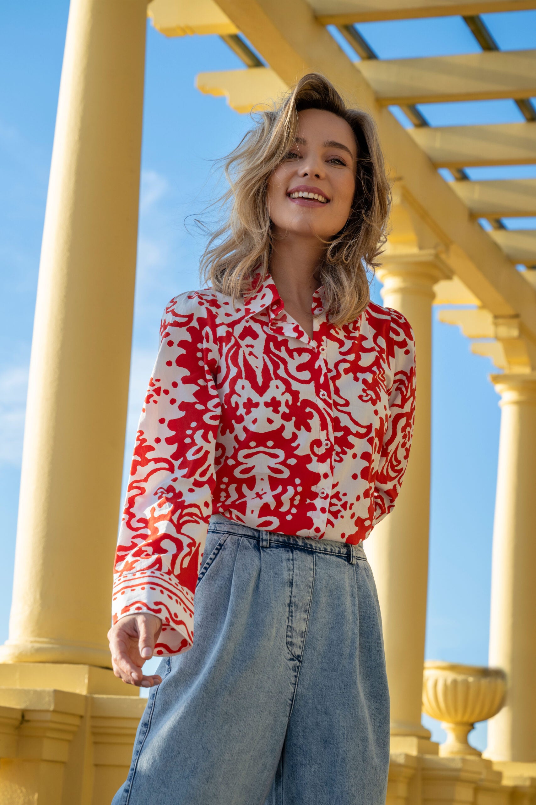 emm the shop エム candy blouse ▫️emm the shop (エム ザ ショップ)｜candy blouse