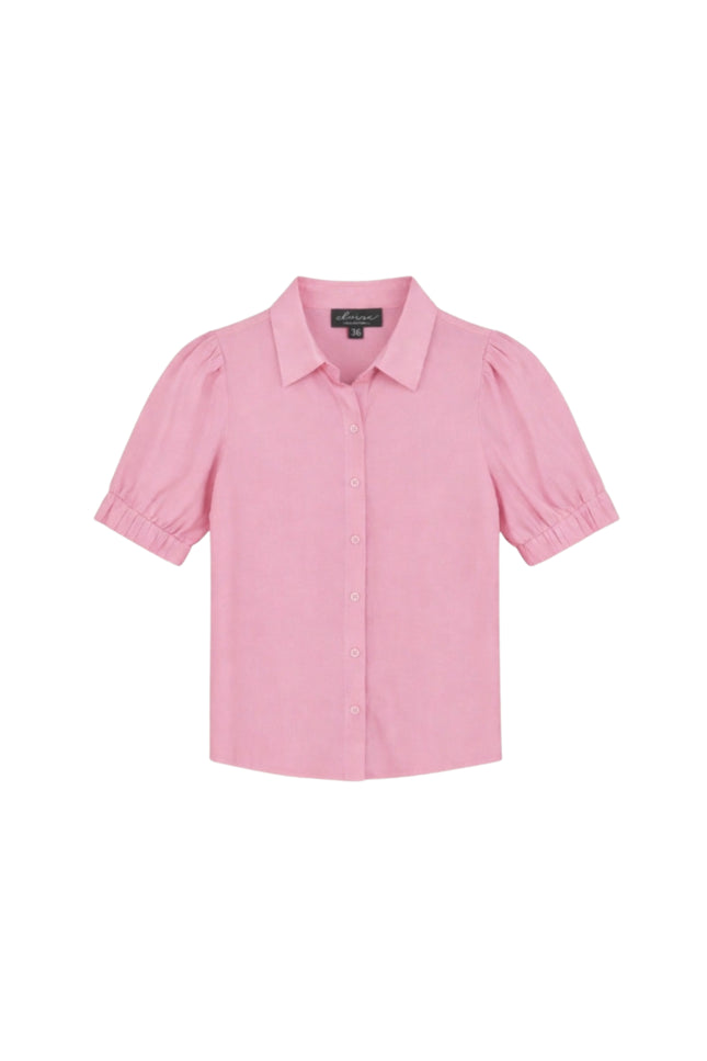 Elvira Casuals Blouse Didi Soft Pink Stretchshop.nl