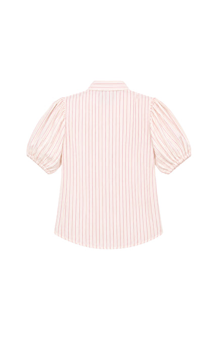 Elvira Casuals Blouse Siny Striped Linen Stretchshop.nl