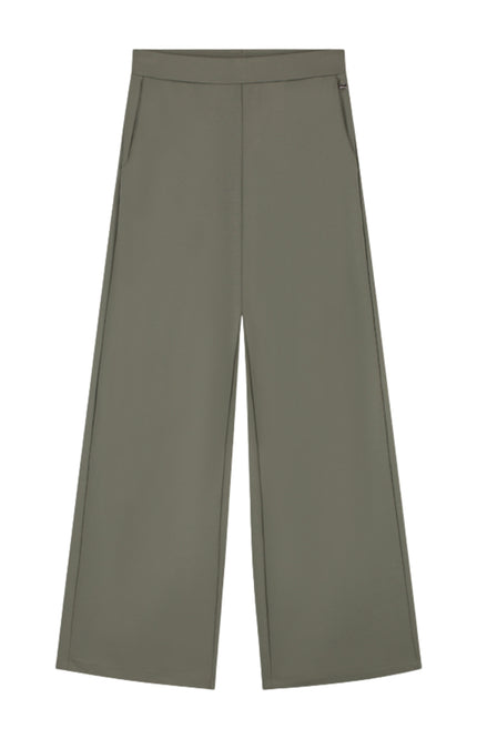 Elvira Casuals Broek Izzy Khaki Stretchshop.nl
