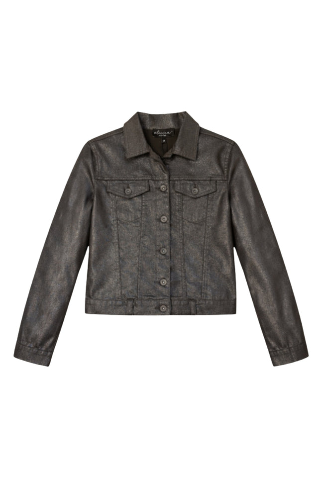 Elvira Casuals Jacket Tamar Brown Pearl Stretchshop.nl