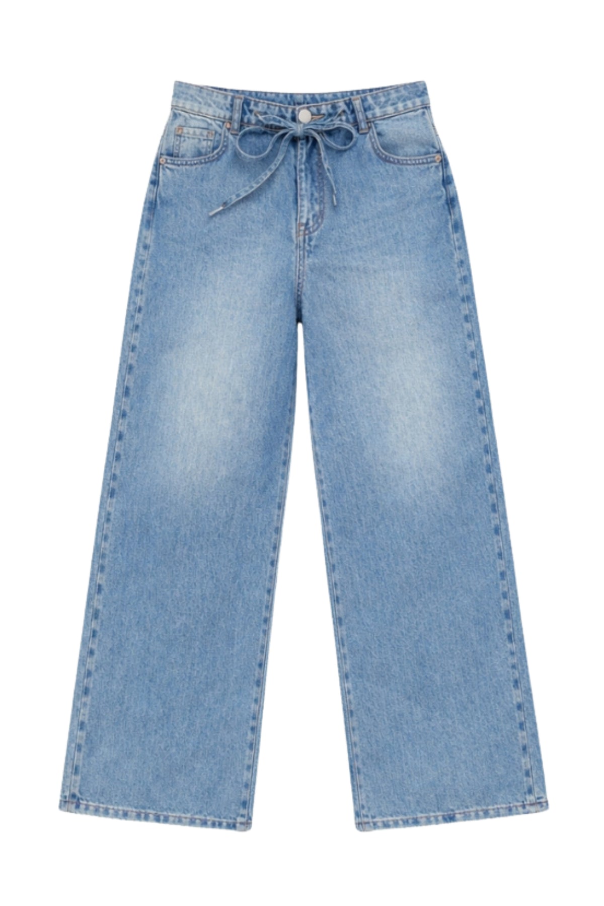 Donkere denim jeans van Elvira Casuals, Demi Washed, met een casual pasvorm en lichte vervaging voor een relaxte look.