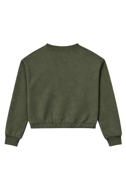 Elvira Casuals Sweater Nathalie Khaki Stretchshop.nl