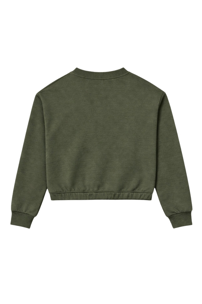 Elvira Casuals Sweater Nathalie Khaki Stretchshop.nl