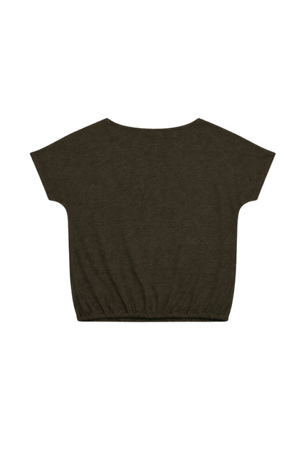 Elvira Casuals Top Artemis Khaki Stretchshop.nl