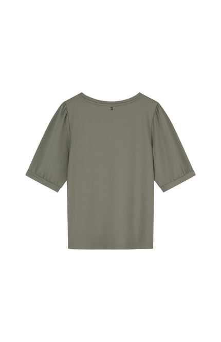 Elvira Casuals Top Izzy Khaki Stretchshop.nl