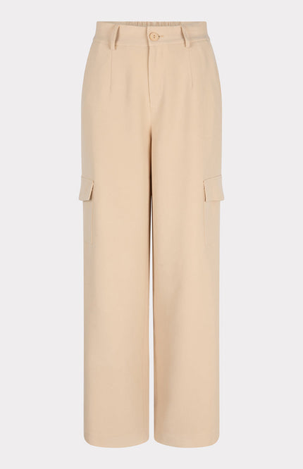 EsQualo Broek Cargo City Sand W24.10709 Stretchshop.nl