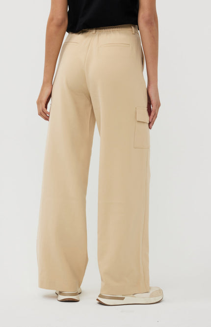 EsQualo Broek Cargo City Sand W24.10709 Stretchshop.nl