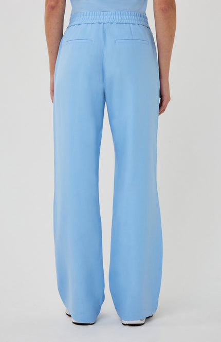 EsQualo Broek Tape Sideseam Pacific Blue SP26.05009 Stretchshop.nl
