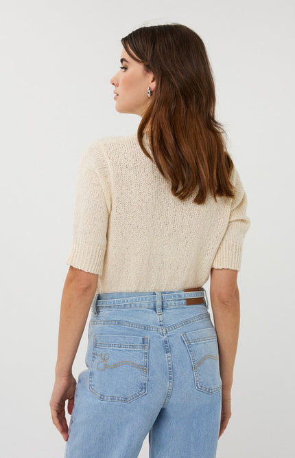 EsQualo Jeans Denim Belt Light Jeans BI SP26.12011 Stretchshop.nl