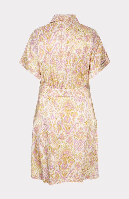 EsQualo Jurk Short Solar Print HS25.14216 Stretchshop.nl