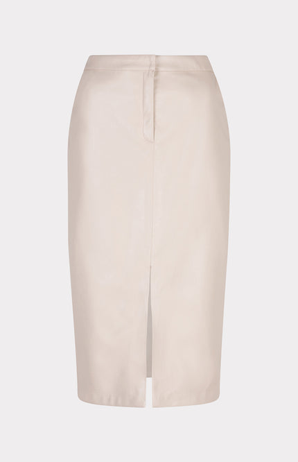 Rok Front Split Super Soft Vegan Light Sand F25.11509