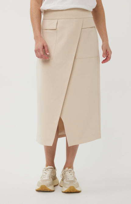EsQualo Rok Long City Sand SP25.10008 Stretchshop.nl