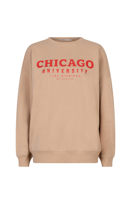 EsQualo Sweater Chicago Sand SP26.05018 Stretchshop.nl