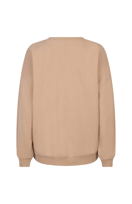 EsQualo Sweater Chicago Sand SP26.05018 Stretchshop.nl