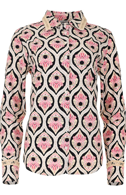 Maicazz Travel blouse fayette egypt eye Stretchshop.nl
