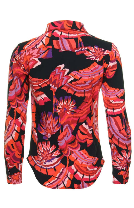 Mi Piace Travel blouse tropical multi print 60840 Stretchshop.nl
