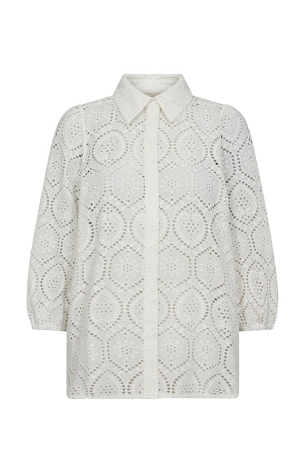 Freequent Blouse Fqagy Starr OffWhite Stretchshop.nl