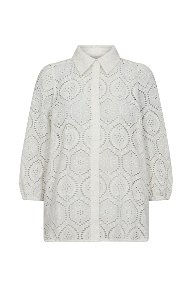 Freequent Blouse Fqagy Starr OffWhite Stretchshop.nl