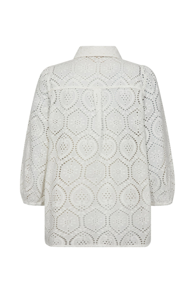 Freequent Blouse Fqagy Starr OffWhite Stretchshop.nl